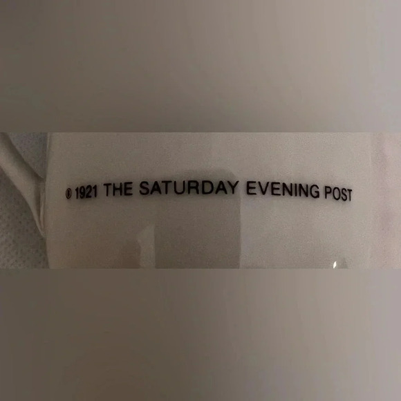 The Saturday Evening Post | Norman Rockwell “No Swimming” cup. - Picture 5 of 9